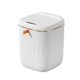 thumbnail image 2 of Botes de basura para baño con tapas, contenedor de basura de inducción inteligente, contenedor de basura eléctrico portátil para baño, sala de oficina 20L Macarena  bote de basura de cocina, 2 of 8