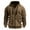 Brown, variant on Yievot Men's Sweatshirt Winter Casual Drawstring Long Sleeve Full Zip Hooded Jacket Regular Fit Sport Workout Jackets with Pockets
