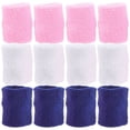 thumbnail image 2 of 12 muñequeras deportivas absorbentes del sudor para adolescentes., 2 of 5