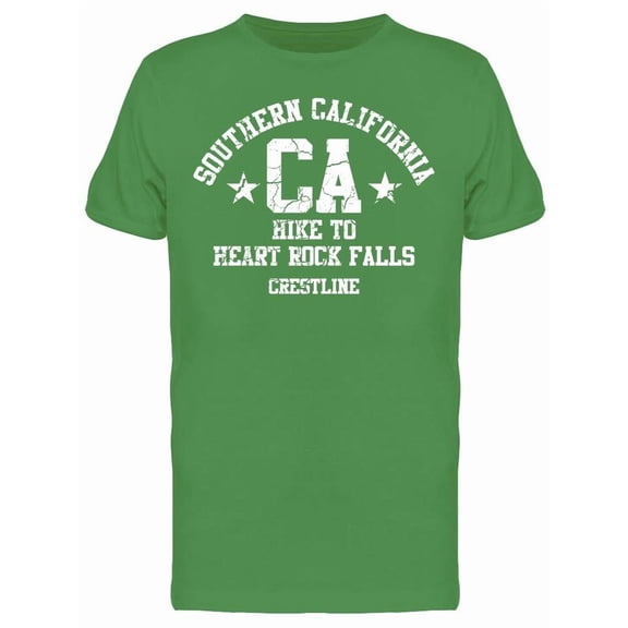 Hike To Heart Rock Falls Tee Men's -Image by Shutterstock