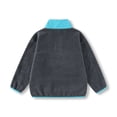 thumbnail image 5 of Luogg Boys Hoodie Kids Pullover Sweatshirt Color Block Loose Fit Casual Top For Toddler And Children Soft Warm Comfortable Boys Sweatshirts Size 7-8 Years, 5 of 5