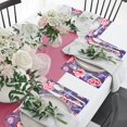 thumbnail image 6 of Cork Placemats Set of 6 for Dining Table, Table Placemats - Gray Floral - Home Decor, 6 of 7