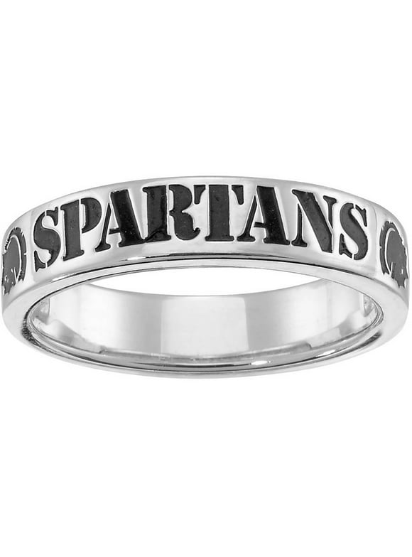 Keepsake Personalized Family Jewelry Mascot Stacking Ring available in Sterling Silver