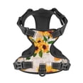 thumbnail image 4 of Picia Sunflower 5 No-Pull Dog Harness Reflective Front Clip Vest with Handle,Step-in Air Dog Harness,Adjustable 2 Metal Rings 4 Buckles,Easy to Put on & Take Off, 4 of 9