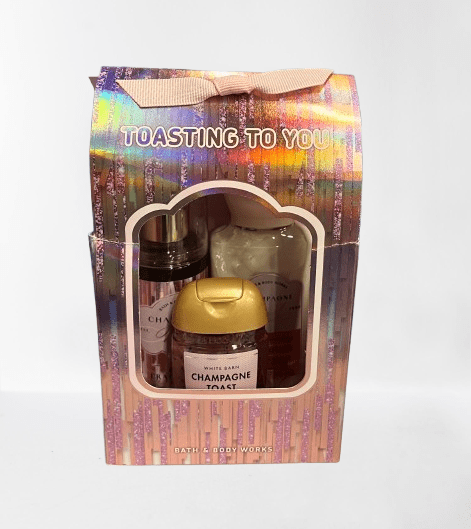 Bath and Body Works Champagne Toast - Mini Gift Set Trio