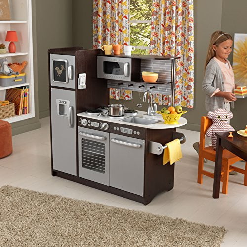 kidkraft uptown espresso kitchen walmart