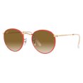 thumbnail image 1 of Lentes de sol RB3447JM 9196/51 Round Metal Full Color Ray-Ban Rojo, 1 of 2