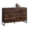 thumbnail image 3 of Bowery Hill Engineered Wood/Metal 6-Drawer Dresser in Barrel Oak, 3 of 10