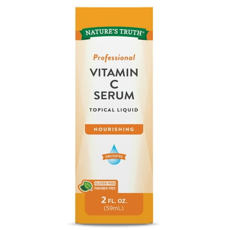 Vitamin C Serum | 2 fl oz | Oil For Face & Skin | Nourishing & Unscented | by Nature's Truth