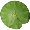 thumbnail image 2 of 10 pieces artificial floating lotus leaf decoration for pool pond, 2 of 2