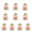 #7, variant on FastXmas 10PC Easter Cute Bunny Gift Bags with Drawstring Design, Spring Rabbit Pattern Fabric Gift Pouches Party Favors for Boys Girls Party Supplies Candy Treat Snacks (3.9*5.9 Inch)