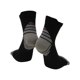 thumbnail image 1 of Calcetines de ciclismo Unique Bargains, de secado rápido, para exteriores, color gris y negro, tamaño M, neutros y universales, 1 par, combinación de colores, 1 of 6