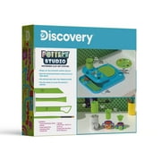 Discovery™ Pottery Studio Motorized Clay Art Station, Includes Wheel, 3 Molds, Tools, Paints, and Air-Dry Clay