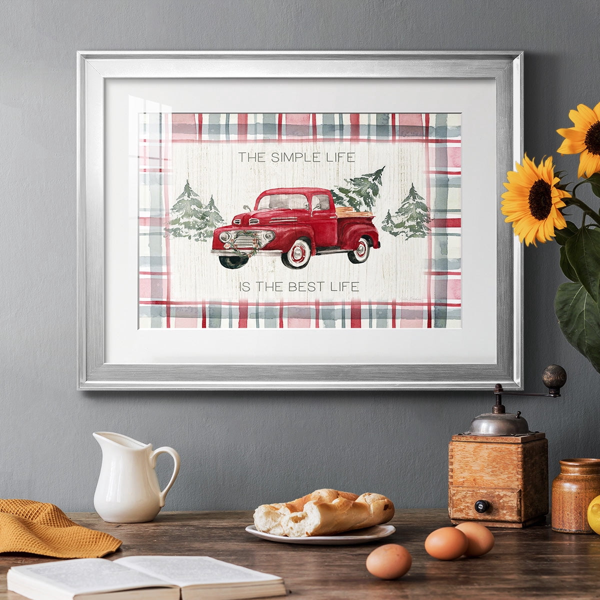 Indigo Kelp II Premium Framed Print - Ready to Hang