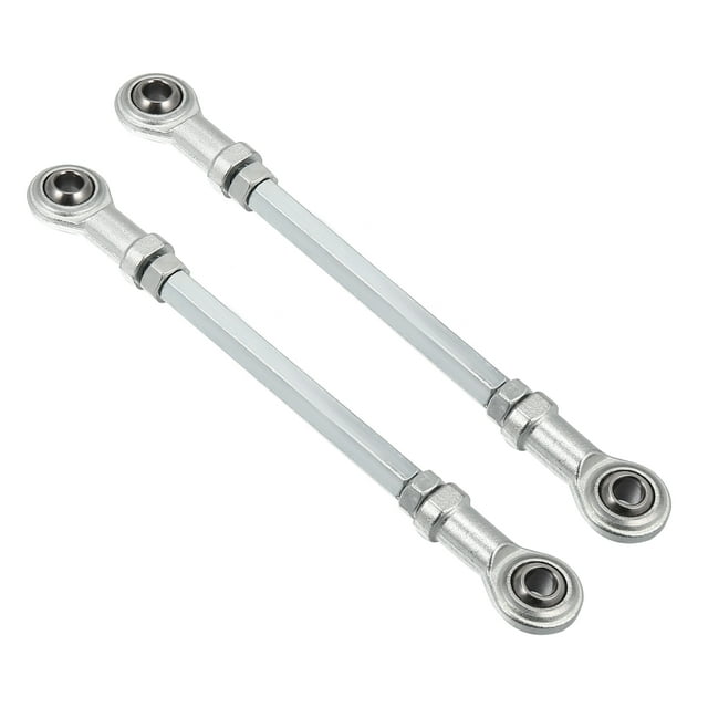 2pcs M8 80mm Réglable Tige de Liaison de Direction Rotule pour 49cc Électrique ATV Go Kart Colonne de Direction Suspension de Direction