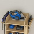 thumbnail image 5 of Benford Narrow Hanging Wall Mount Tool Organizer, Raw Board, 5 of 10