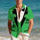 thumbnail image 4 of Ceisia St. Patrick's Day Men's Unisex Hawaiian Shirt | Summer Beach Casual Short Sleeve Button Down Gift Printed Top, 4 of 9