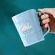 thumbnail image 5 of Taza de Baño, Enjuague Bucal de Plástico con Asa, Vaso, 7.5 x 7.5 x 10 cm, Base Antideslizante, Diseño Ligero para Cepillo de Dientes, Enjuague Bucal, Azul Cielo, 5 of 6