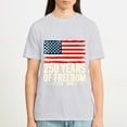 thumbnail image 5 of 250 Anniversary USA Shirt Men 4th of July Shirts 1776-2026 250th Birthday T-Shirt Patriotic Shirts Tops, OdeJous T-Shirt Gray, L, 5 of 5