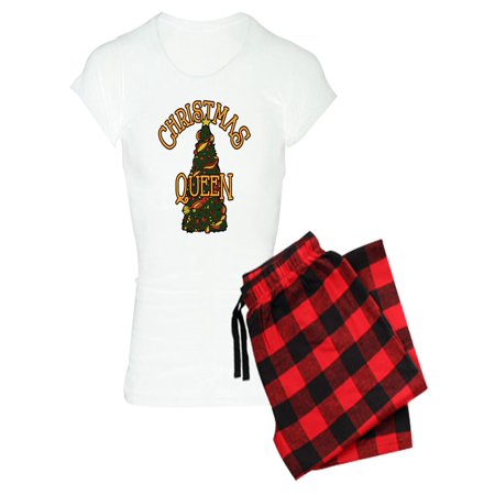 

CafePress - Christmas Queen - Women s Light Pajamas