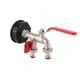 thumbnail image 2 of 2x grifo doble 1000 litros Ibc tanque de agua adaptador de conector grifo reemplazo adaptador de tanque de agua de lluvia Fo, 2 of 5