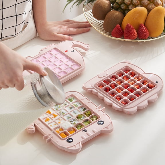Silicone Ice Cream Mold DIY Homemade Ice Cream Stick Tray for Kitchen Bar Catering Use