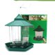 thumbnail image 1 of Comedero para pájaros colgante transparente Colgante del comedero del pájaro , decoración para exterior, forma hexagonal, 1 of 7