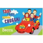 Personalized The Wiggles Big Red Car Placemat
