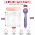 thumbnail image 3 of KLYNE - 4Oz Baby Food Container With Airtight Lids Storage Containers For Daycare Travel, 3 of 6