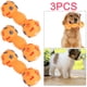 thumbnail image 1 of Juguete Chirriante DQrwqpou Puntos Divertidos Colorido No Tóxico a Mordeduras para Perro Gato Cachorro 3 Uds, 1 of 5