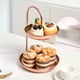 thumbnail image 1 of RKSTN Double layer pallet European Style Dried Fruit Tray Modern Decorative Ornaments Double-layer Home Living Room Coffee Table Fruit Tray Snack Tray Cosmetics Storage, 1 of 6
