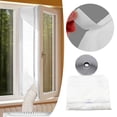 thumbnail image 1 of Smart Home Air Conditioner Seal Strip Adjustable Window Insulation Cover For AC Unit Energy Saving Universal Fit Flexible High Performance Strong Self Stick Cut, 1 of 3