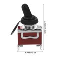 thumbnail image 2 of WHAMVOX 2Ud Interruptor De Para Con Impermeable 15A Color Marrón Claro, 2 of 5