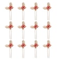 thumbnail image 1 of 12pcs Butterflies Hair Pin Delicate Bridal Hairpin Elegant Wedding Hair Accessory, 1 of 8