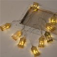 thumbnail image 3 of Castle String Light Lámpara De Decoración Led Con Pilas 10 Led Ramadan Lantern Light Scienceny HA025239-01, 3 of 7