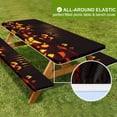 thumbnail image 1 of Ganfancp Cubremesa Picnic con Funda Beachss Set Tres Piezas Mantel Traje Elástico Paño Asiento Mesa Camping Paño Mantel Impermeable Exterior Ofertas y Liquidaciones Juego de Tres Fundas para Sillas, 1 of 6