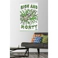 thumbnail image 2 of Rick And Morty - Acid Wall Poster with Wooden Magnetic Frame, 22.375" x 34", 2 of 3