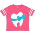 thumbnail image 3 of Inktastic Tooth with a bow Boys or Girls Toddler T-Shirt, 3 of 5