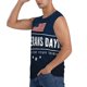 thumbnail image 3 of Fotbe Happy Veterans Day Men's Camiseta sin Mangas Estampada para Hombres, Playera Casual para Gimnasio, Entrenamiento, Playa-XX-Large, 3 of 7
