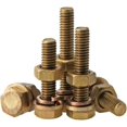 thumbnail image 4 of 10pcs Brass Outer Hexagonal Bolt Cushion Plate Elastic Cushion Combination Set (M6*30mm), 4 of 4