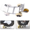 thumbnail image 4 of Motorcycle Trailer Flat Tire Skates Motorcycle Tire Dolly Broken Tire Trailer, 4 of 5