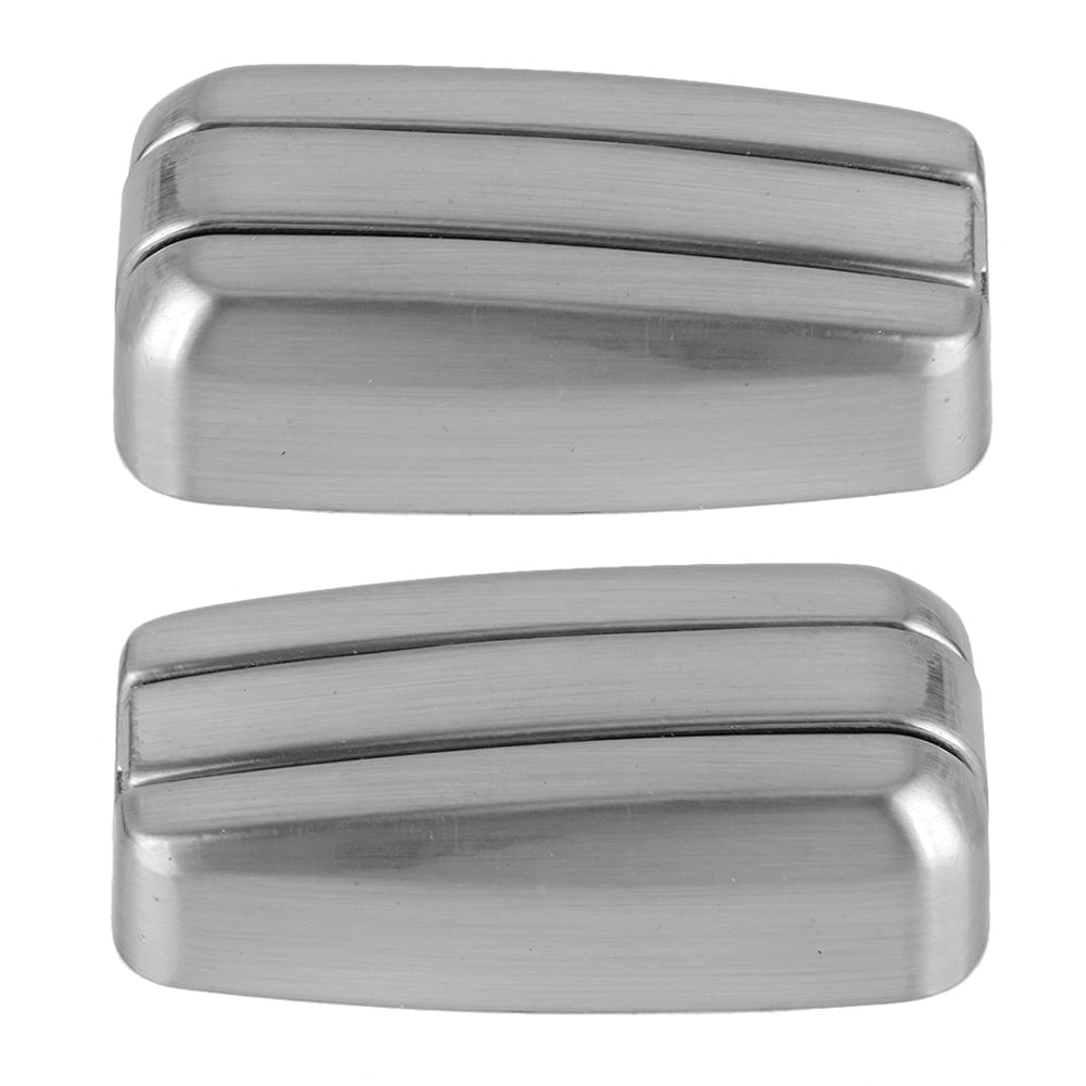Bright silver Automobile Hook,2pcs Zinc Alloy Concealed Hook Clothes Hats Towel Holder Accessories for Automobiles RV 