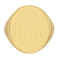 thumbnail image 4 of Bague Signet Homme en Or Jaune 14K, 4 of 5