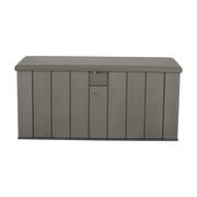 Lifetime New Outdoor Polyethylene Deck Box and Bench 150 Gal. Capacity, Brown (60251)