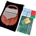 thumbnail image 2 of Riwcyla 17,key Thumb Piano Wooden Finger Piano Handmade Traditional Thumb Piano for Beginners Portable African Thumb Piano Musical Instrument for All Ages, 2 of 6