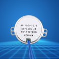 thumbnail image 3 of Synchronous Motor,1pc AC 100-127V 4W Synchronous Motor 50/60Hz CCW/CW Geared Motor Industrial Control Motor Large  For Industrial Automation Control Equipment, 3 of 3