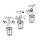 thumbnail image 1 of 3x Candelabro giratorio Candelabro Caballo y copo de nieve y luna, 1 of 9