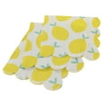 thumbnail image 1 of 16 servilletas de papel desechables con diseño de limón dorado, ideales para fiestas, carnavales y festivales (25 x 25 cm), 1 of 7