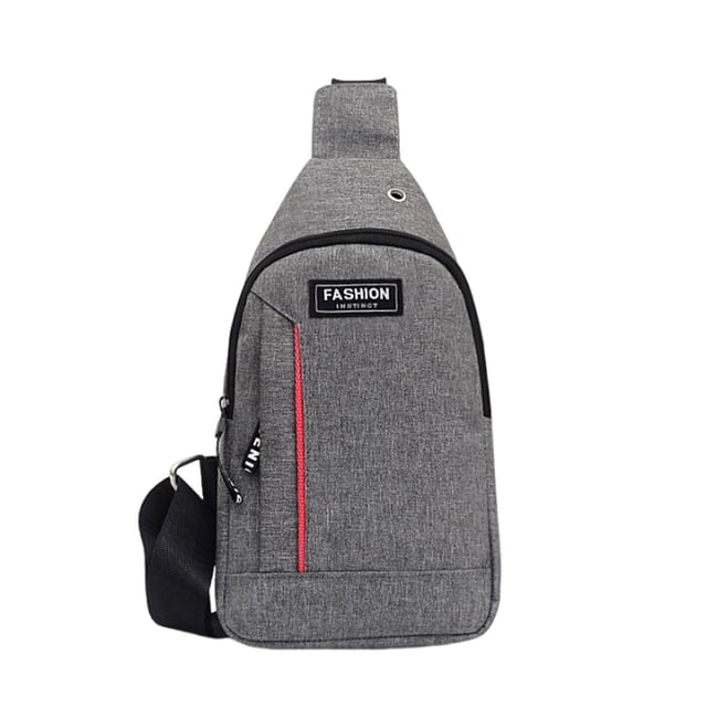 Bag Strap Crossbody,Strap Bag Crossbody Backpack with With Headphone Hole Strap Backpack Hiking Backpack Multipurpose Crossbody Chest Bag,Backpack for Hiking