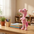 thumbnail image 4 of Stuffed animals Plush Dinosaurs Red Dinosaur Toy Soft Plushie for Kids Toddlers Birthday Gift Child Room Decoration 3-8 Years Cartoon Dinosaur Stuffed Animal Red, 4 of 5